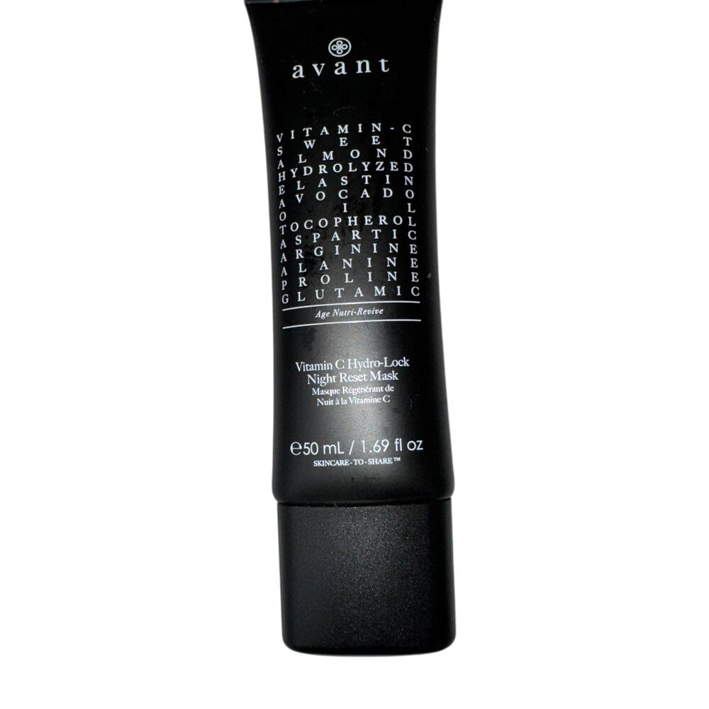 AVANT SKINCARE Vitamin Cโ Hydro-Lock Night Reset Mask 50 ml, Full Size New